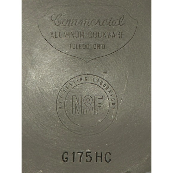 Commercial Aluminum Cookware NSF Certified Wok Pan G175HC Toledo Ohio - Picture 5 of 5